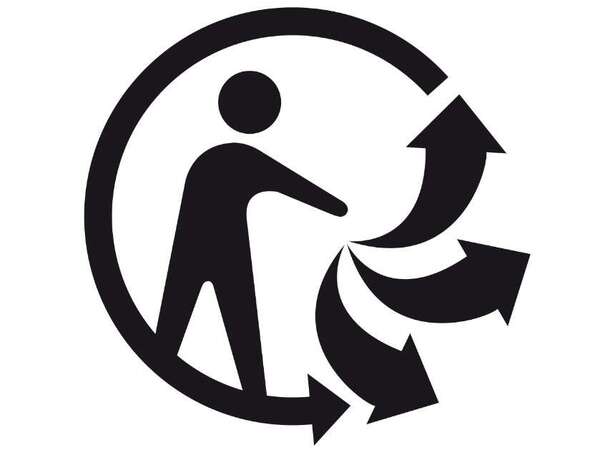 Obligation d'affichage du logo Triman sur les emballages recyclables