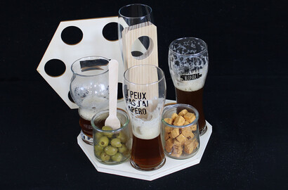 ideas for making beer carousels reusable
