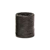 Basic synthetic black Raffia tape (200m roll)