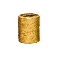 Basic synthetic gold Raffia tape (200m roll)