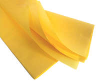 Yellow muslin paper 17g 75x50cm (480 sheets)