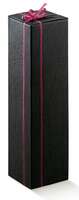 Milan magnum black fabric-look cardboard case