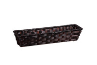 Rihana bamboo chocolate rectangular banneton 42x10x8cm