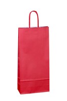 Esprit Eco bag red kraft paper 2 bouteilles