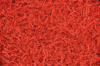 Fibre de calage papier ciselé kraft rouge (carton de 10kg)