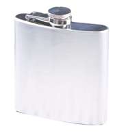 Stainless steel Armagnac flask 6oz/18cl