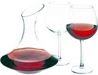 Malbec tasting set - carafe 1,5l + 2 glasses