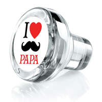 Vinolok crystal stopper - Love/I love Papa