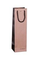Elusa brown/black kraft paper bag magnum - FSC7®