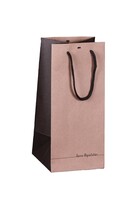 Elusa brown/black kraft paper carrier bag spirits 15x15x33cm - FSC7®
