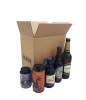 Brussels 6 beers shipping box complete