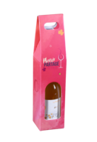Burano 1-bottle decorated cardboard box - FSC7