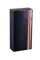 Santino black/gold cardboard case 2 bottles - FSC7®
