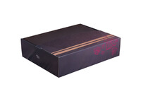 Santino black/gold cardboard box 3 bottles - FSC7®