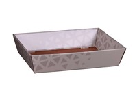 Montreal grey/taupe cardboard basket 37x28x8cm - FSC7®