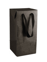 Boxbag Chicago matte black kraft paper spirits