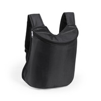 Benicio black insulated backpack adjustable padded handles 31x40x18.5cm
