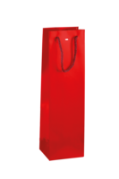 Kyoto bag paper laminated gloss red Magnum - FSC7®