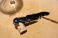 Black double-sided corkscrew