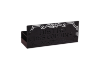 Support Oscar métal noir design Bistrot des Copains 27x9.5x11.5cm