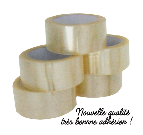 Product image Transparent polypropylene adhesive tape 40µ 50mmx100m