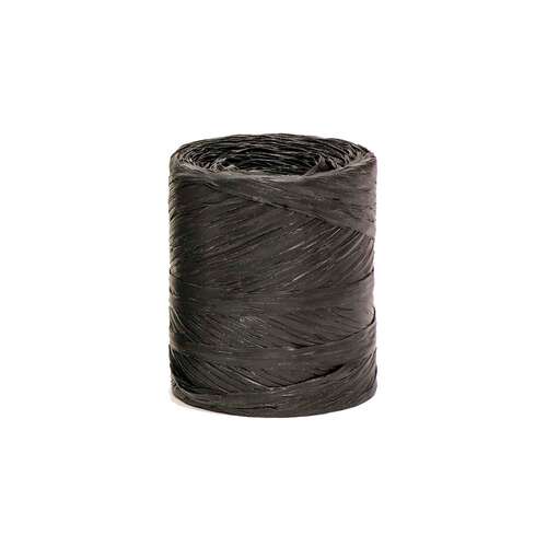 Product image Raphia Basic synthetic black (200m roll).