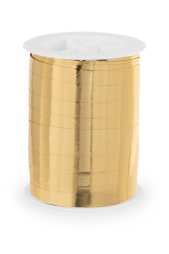 Product image Shiny gold Bolduc ribbon (10mm x 250m roll)