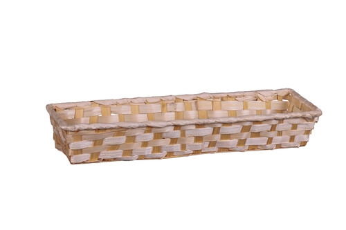 Image du produit Banneton Rihana bambou naturel rectangle 42x10x8cm