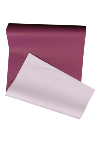 Image du produit Papier cadeau Offset Duo aubergine/gris 70gr 0.70x100m