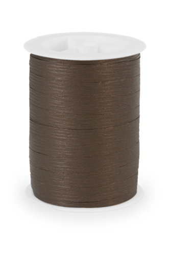 Product image Matte cocoa bolduc ribbon (10mm x 250m roll)