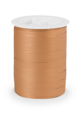 Product image Matte copper bolduc ribbon (10mm x 250m roll)
