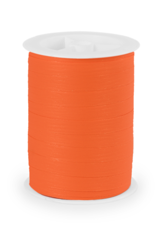 Product image Orange matte bolduc tape (10mm x 250m roll
