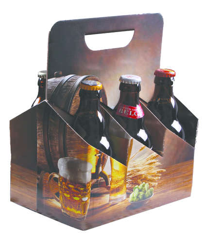Image du produit Valisette Houblon carton quadri/brasserie 6 bières 33cl
