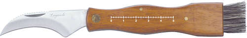 Image du produit Couteau champignon Robin manche bois avec brosse (stock limité)