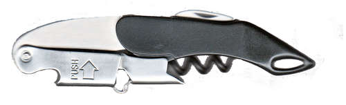 Product image Coutale Premium black double support corkscrew