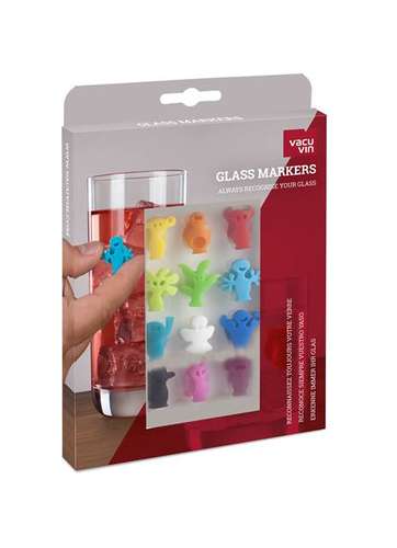Product image Glass Marker Party People Vacuvin (12 pieces)