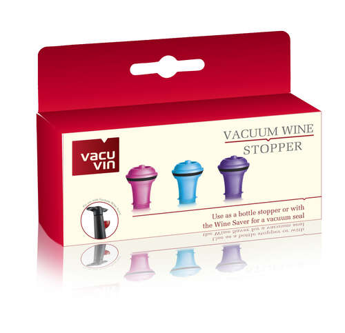 Product image Vacuum pump stopper Wine Saver Stopper colours Vacuvin