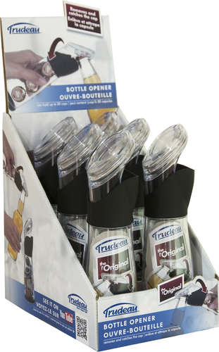 Product image Andréas Trudeau bottle openers/cap collectors (cardboard display)