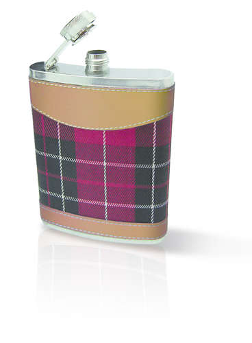 Product image Flask Brandy stainless steel/scotch 8oz/24cl VinBouquet