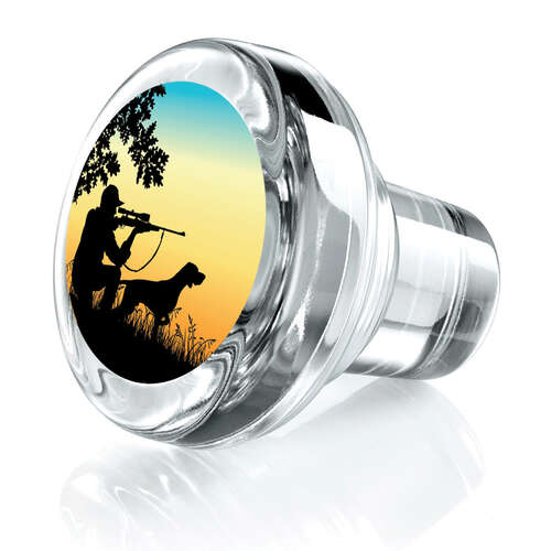 Product image Vinolok crystal stopper - Hunting/Hunter and his dog