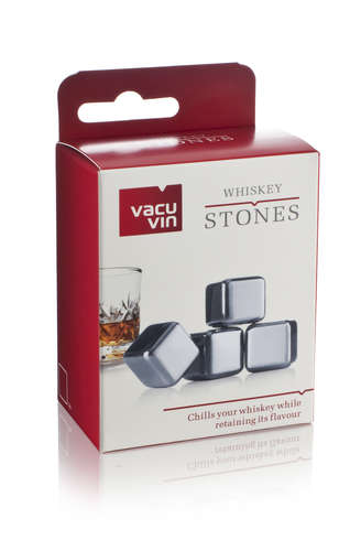 Product image Whisky ice cubes Max stainless steel refreshing (4 pieces)