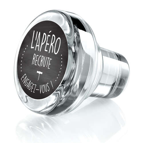 Product image Vinolok crystal stopper - Manhattan/ L'apéro recrute