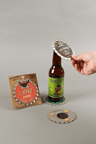 Product image Marcus Metal 3 in 1 Bottle Opener - L'apéro recrute