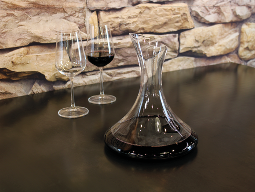 Product image Gamay decanter 1.4l, bevelled spout, flat bottom