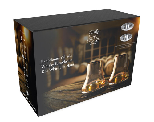 Image du produit Set Duo de dégustation Impitoyables Whisky 8 pièces Peugeot
