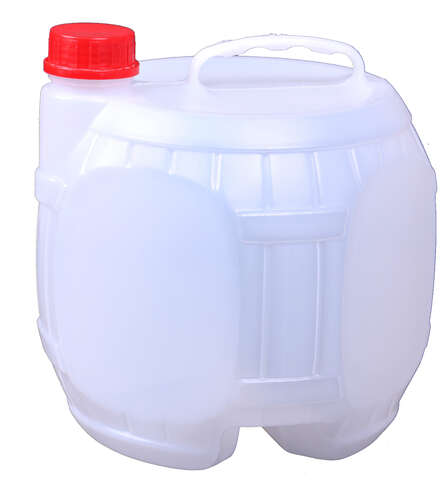 Image du produit Tonnelet plastique 5l blanc avec bouchon