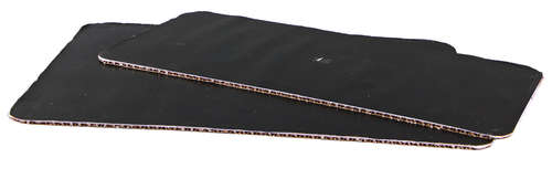 Image du produit Coupelle Reena carton uni noir rectangle 35x18cm
