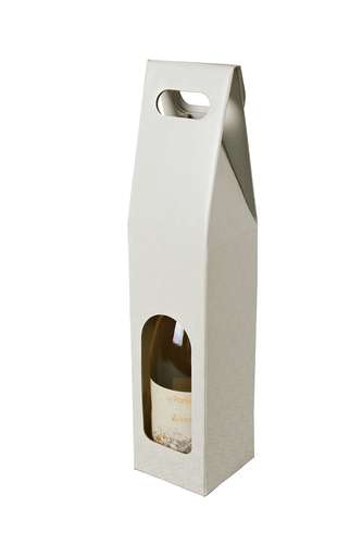 Product image Valisette Santorini Carton Gris Clair1 bouteille