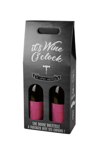 Product image Manhattan adroise/chalk case 2 bouteilles
