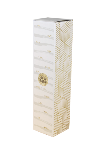 Product image Helsinki white/gold/grey magnum cardboard case